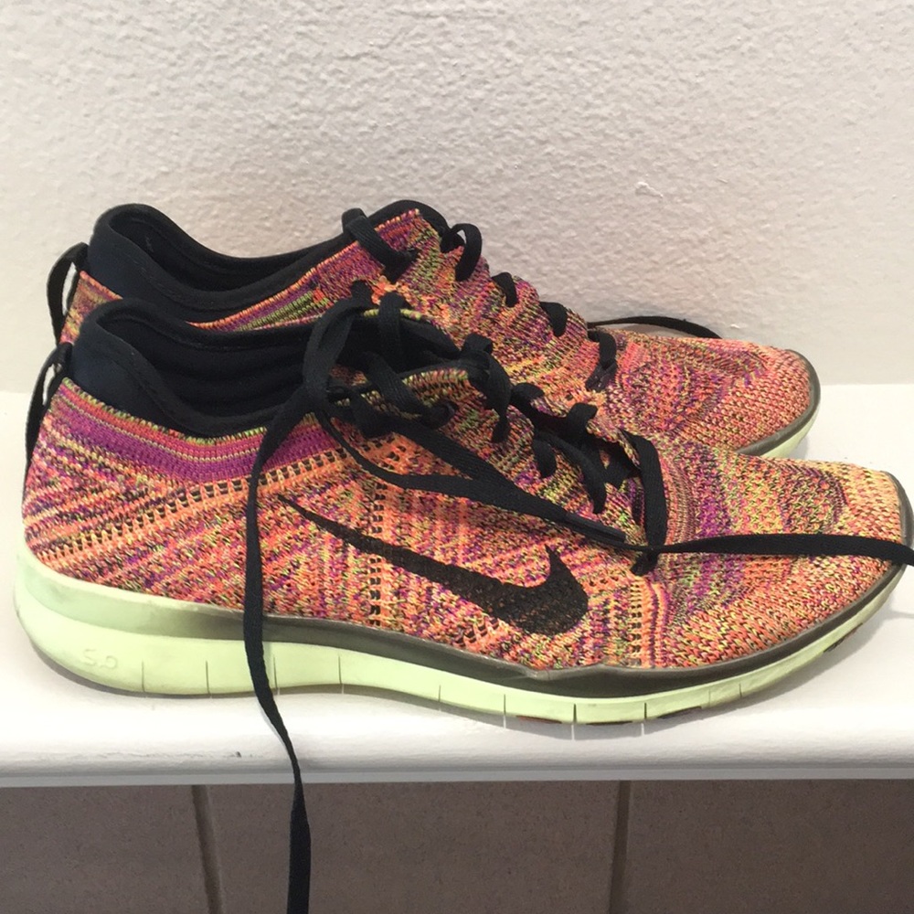 Flyknit athletic shoes from Nike Free